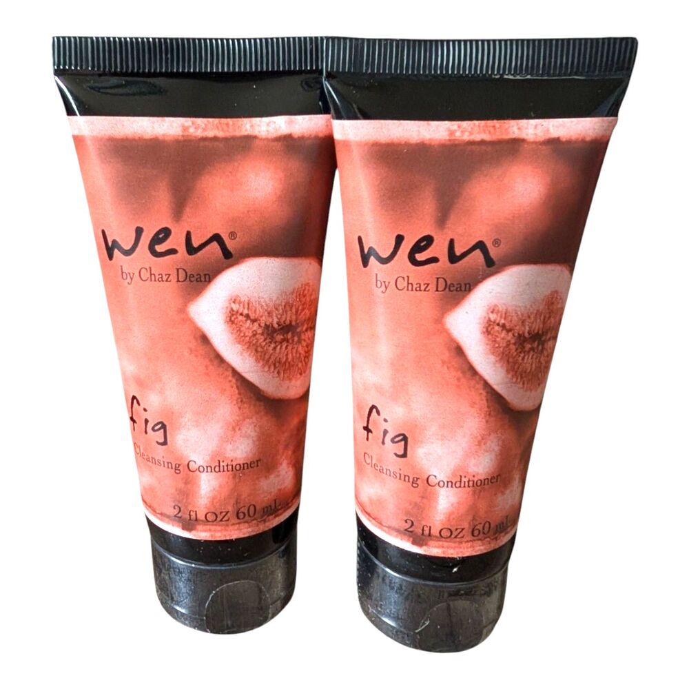 2X Wen Fig Cleansing Conditioner 2oz Travel Size New & Sealed Set Of 2 Rare